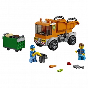 Конструктор из серии Lego City Great Vehicles – Мусоровоз (Lego, 60220-L)
